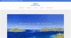 Desktop Screenshot of ancmaritime.com